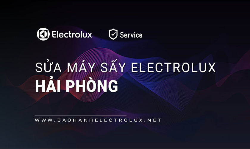 Sửa máy sấy Electrolux tại nhà Hải Phòng